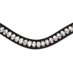 Lumiere Diva leather broadband clear crystal closeup view