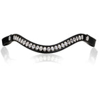Lumiere Diva leather broadband clear crystal front view 