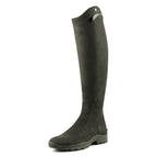 Petrie Explorer black nubuck riding boos — side view