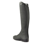 Petrie Explorer grey nubuck riding boos — rear view