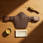 Belly Guard Girth - Brown Lifestyle