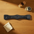 Childéric Short Comfort Girth Black - Warm Wood