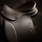 Childeric FAP Saddle - Leather Detail