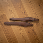 Childeric Jumping Stirrup Leathers - Brown - Warm Wood