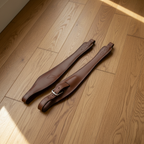 Childeric Jumping Stirrup Leathers - Chestnut - Warm Wood