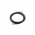 Petrie Boot Laces — Black, thin rounded waxed cord