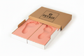 Petrie Measure Foam impression kit — open box showing foam panels with Petrie logo on lid