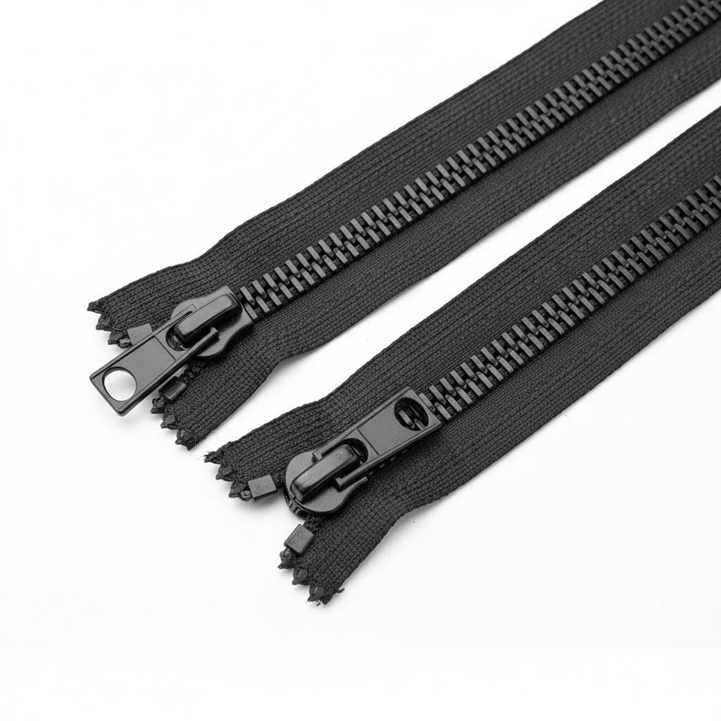 Petrie riding boot replacement zippers 10mm — pair