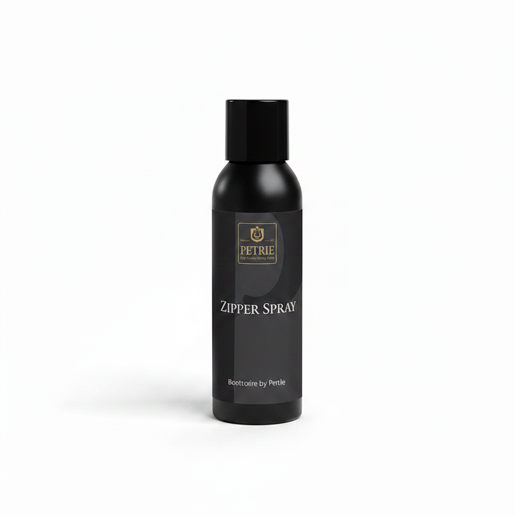 Petrie Riding boots Zipper Spray bottle— All Black